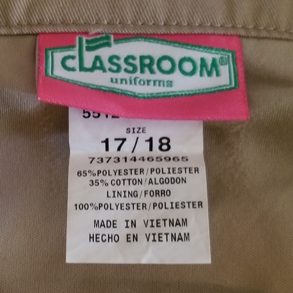 Classroom Uniforms Uniform Scooter Skirt 17/18 - Picture 3 of 3
